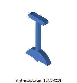 Lighting isometric left top view 3D icon