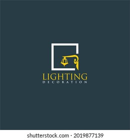 lighting logo design interior premium