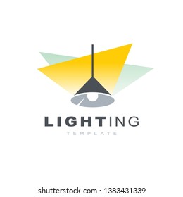 Lighting Logo Lustre Light Vector Symbol Stock Vector (Royalty Free ...