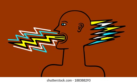 lighting mouth