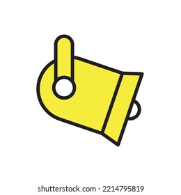 Iluminación Ilustración del vector de iconos simple