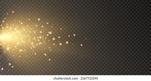 Iluminación para el escenario, efectos transparentes sobre un fondo transparente. Luces luminosas con focos para invitaciones. Iluminación escénica para presentaciones.