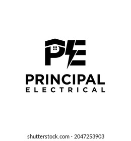 Lighting Thunder Bolt. Electric Bolt Letter Logo Vector Illustration