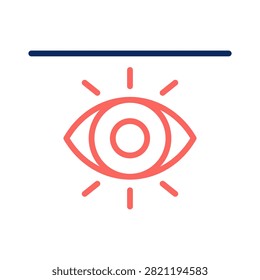 Lightline Vision Icon Element For Design