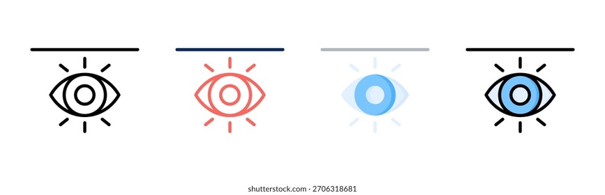 Lightline Vision icon set multiple style collection