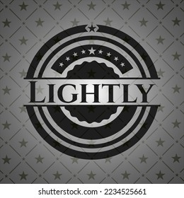 Emblema ligeramente oscuro. Retro. Ilustración vectorial. Detallado. 