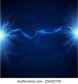 Lightning background. Vector eps10
