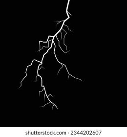 Lightning background vector illustration template design
