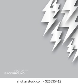 Lightning bolt background. Vector illustration - eps10