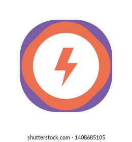 Lightning Bolt and Electricity Icon