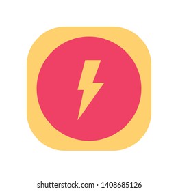 Lightning Bolt and Electricity Icon