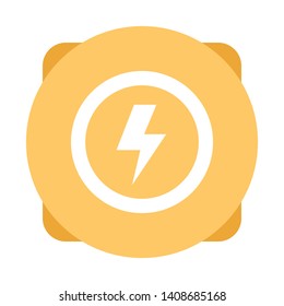 Lightning Bolt and Electricity Icon