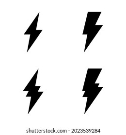 lightning bolt flash icon for apps and web sites