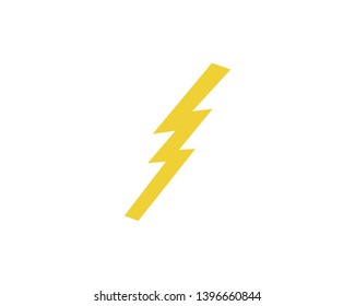 Lightning bolt flash thunderbolt icons vector
