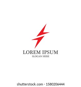 Lightning bolt flash, thunderbolt icons vectors.