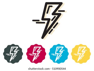 Lightning Bolt Icon