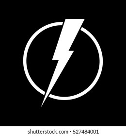 Lightning bolt icon