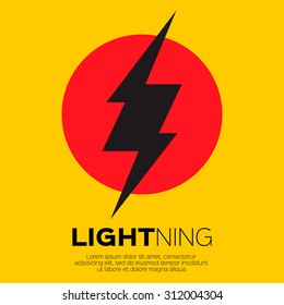 Lightning bolt icon for apps and websites