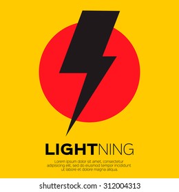 Lightning bolt icon for apps and websites