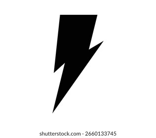 Clipart de íconos de perno de relámpago: símbolo de energía eléctrica para ilustrador de Vector de diseño digital.