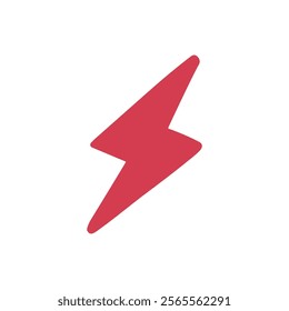 lightning bolt icon. electricity symbol