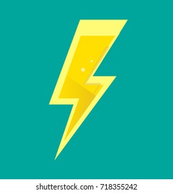 Lightning Bolt Icon - Illustration