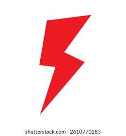 Lightning Bolt Icon Vector Illustration