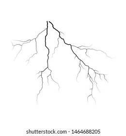 Lightning Bolt isolated on white background