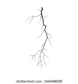 Lightning Bolt isolated on white background