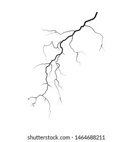 Lightning Bolt isolated on white background