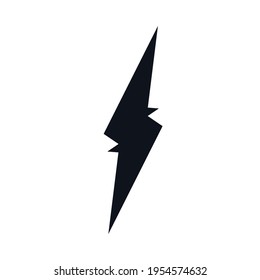 Lightning bolt logo icon sign Hand drawn Triangle figures symbol emblem Geometric style Modern abstract future tech design Fashion print clothes apparel greeting invitation card cover flyer poster