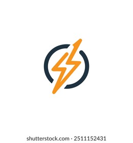 lightning bolt logo. Thunderbolt icon, Flash Thunderbolt Energy Power Logo vector , electric power logo, northern power, energy symbol, electric logo design vector silhouette