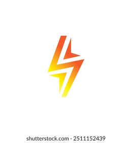 lightning bolt logo. Thunderbolt icon, Flash Thunderbolt Energy Power Logo vector , electric power logo, northern power, energy symbol, electric logo design vector silhouette