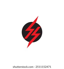 lightning bolt logo. Thunderbolt icon, Flash Thunderbolt Energy Power Logo vector , electric power logo, northern power, energy symbol, electric logo design vector silhouette