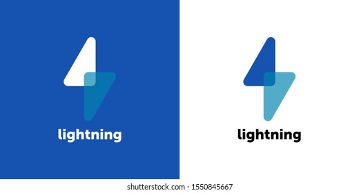 Lightning bolt, thunder bolt, lighting strike expertise flat vector icon for apps and websites