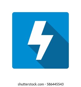 Lightning bolt vector icon