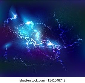 lightning bolt,stock vector background