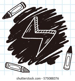 lightning doodle