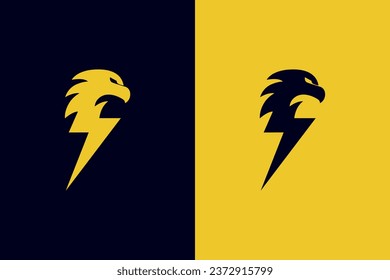 Lightning Eagle Logo for business