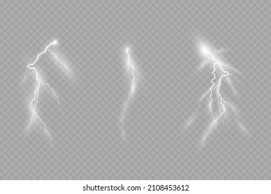 Efecto luminoso, tormenta eléctrica, efecto luminoso. Electricidad.