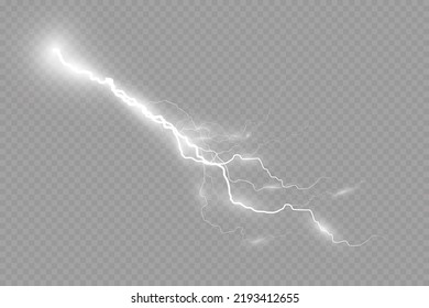 Efecto luminoso, tormenta eléctrica, efecto luminoso. Electricidad.