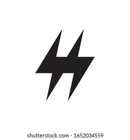 Lightning Electric icon vector design