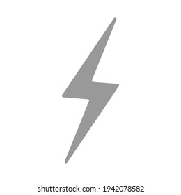 Lightning Electric Icon Vector Illustration