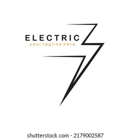Lightning Electric Icon Vector Illustration