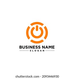 Lightning Electric Power Design Logo Vector and Stock Images