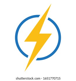 2,522 Lightening Bolt In Circle Images, Stock Photos & Vectors ...