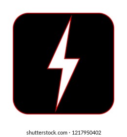 Lightning, electric power vector logo design element. Energy and thunder electricity symbol concept.