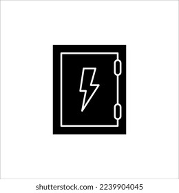 Lightning, electric power vector logo design element. Energy and thunder electricity symbol concept.