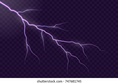 Lightning electric thunder storm light flash.