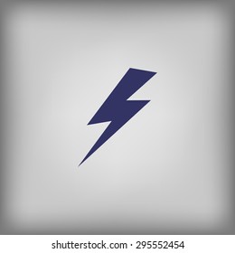 lightning and electricity icon 